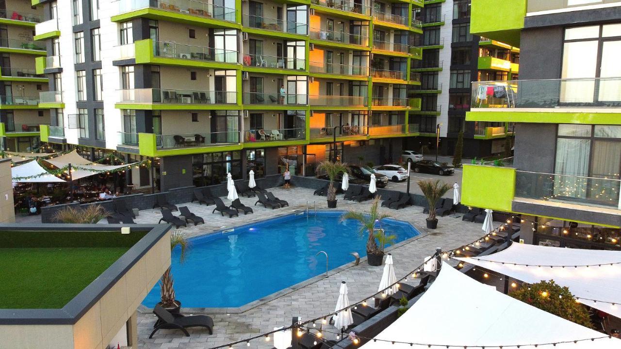 מאמאיה Moon Sea View Apartment - Spa N Pools Resort מראה חיצוני תמונה